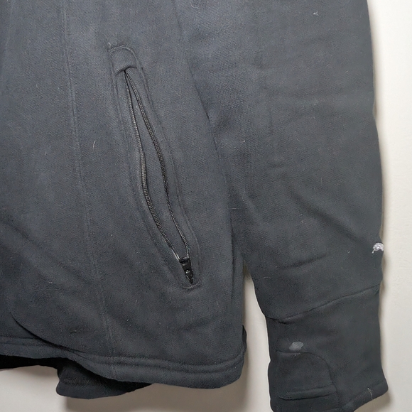 Puma Asymmetrical Full Zip Hoodie Black - Large - Picture 4 of 9